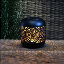 Load image into Gallery viewer, Moroccan Style Global Solar Metallic Lantern