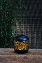 Load image into Gallery viewer, Moroccan Style Global Solar Metallic Lantern