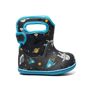 Bogs Footwear Baby Bogs Spaceman Snow Boots Dark Grey Multi