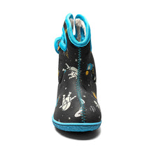 Load image into Gallery viewer, Bogs Footwear Baby Bogs Spaceman Snow Boots Dark Grey Multi