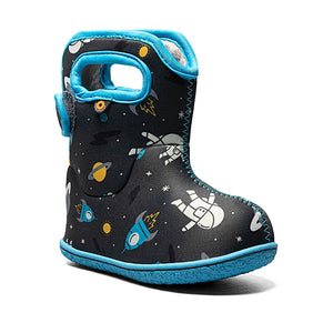 Bogs Footwear Baby Bogs Spaceman Snow Boots Dark Grey Multi