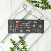 Load image into Gallery viewer, Personalised Slate Garden Sign