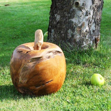 Wooden Apple Ornament