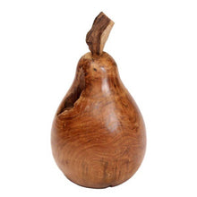 Load image into Gallery viewer, Wooden Pear Ornament