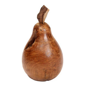 Wooden Pear Ornament